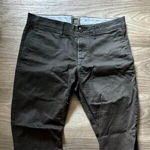 J. Crew Slim-Stretch Chino (Black)